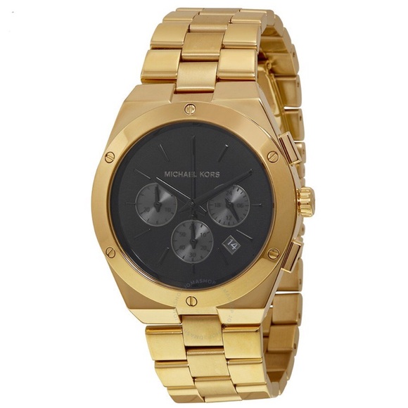 MICHAEL KORS Reagan Black Dial Quartz Ladies Watch - Picture 1 of 3